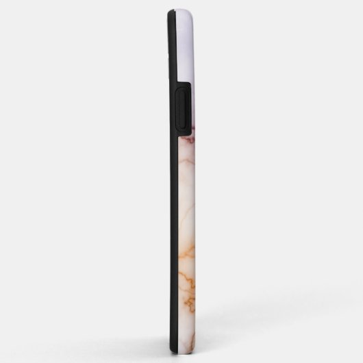 色大理石パターンの個人用設定 Case-Mate iPhoneケース (裏面/右)