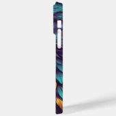 色威厳のある付きの鮮やか鷲 Case-Mate iPhoneケース (裏面 / 左)