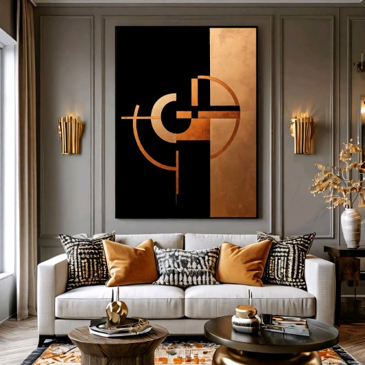 色平衡感覚調和 キャンバスプリント