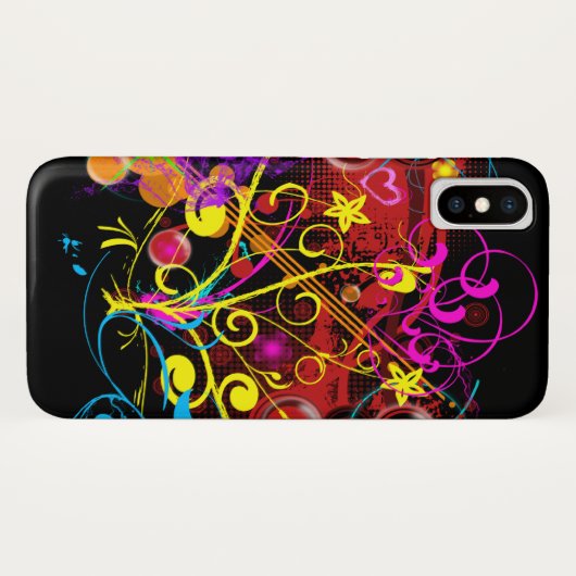 色度の発作 Case-Mate iPhoneケース (裏面(横))