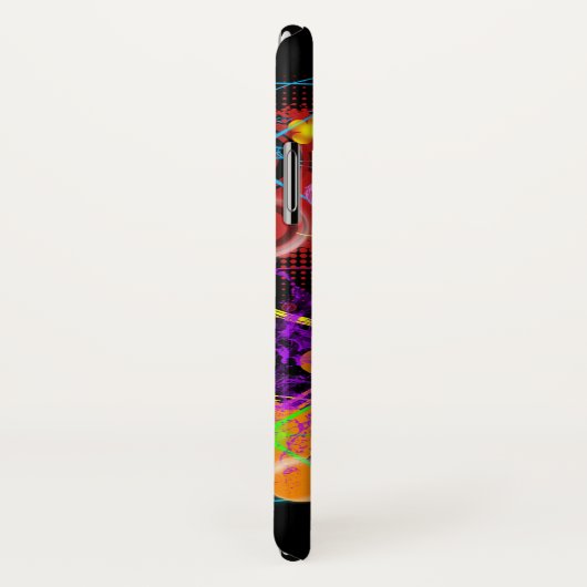 色度の発作 Case-Mate iPhoneケース (裏面/右)