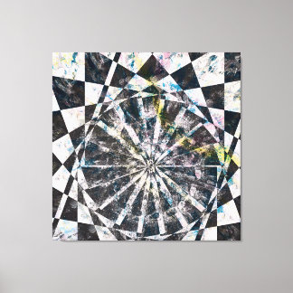 色引き伸ばしキャンバス印刷のスプラッシュ キャンバスプリント