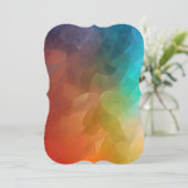 色彩が織りなす抽象的な形の流れ (スタンド正面)