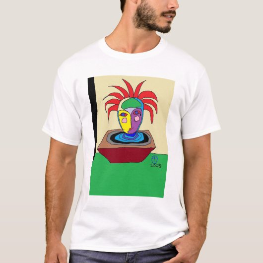 色彩と型枠の融合 Tシャツ (正面)