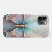 色彩のささやき: パステル・フラクタル・蝶の夢 Case-Mate iPhoneケース (裏面(横))