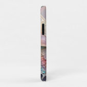 色彩のささやき: パステル・フラクタル・蝶の夢 Case-Mate iPhoneケース (裏面/右)