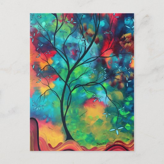 色彩のインスピレーション ポストカード (正面)