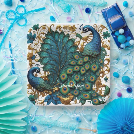 「色彩のシンフォニー」 ペーパープレート (パーティー)