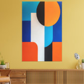 色彩のバランス キャンバスプリント (インサイチュ (リビング))