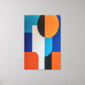 色彩のバランス キャンバスプリント (正面)