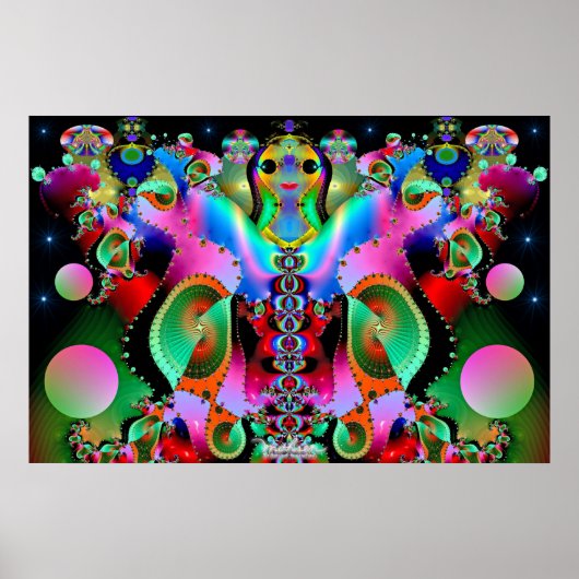 色彩の女神 ポスター (正面)