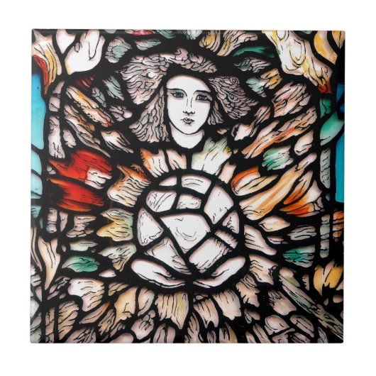 色彩の瞑想 タイル (正面)