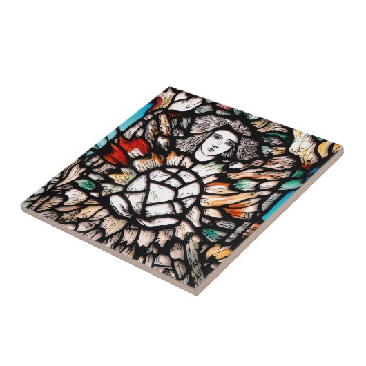 色彩の瞑想 タイル (側面)