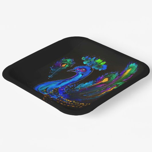 色彩の鮮やかお洒落石 ペーパープレート (傾斜あり)