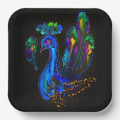 色彩の鮮やかお洒落石 ペーパープレート (正面)