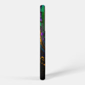 色彩の鮮やかお洒落石 SAMSUNG GALAXYケース (右側面)