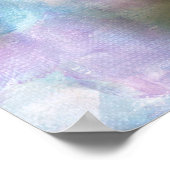 色彩の鮮やかさくらんぼ ポスター (角)