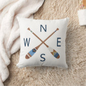 色彩の鮮やかなかいコンパスの装飾用クッション クッション (ブランケット)