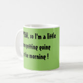 色彩の鮮やかなカメのマグ コーヒーマグカップ (正面左)