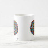 色彩の鮮やかなカメの貝のマグ コーヒーマグカップ (中央)
