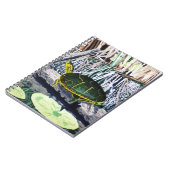 色彩の鮮やかなカメ ノートブック (左側)