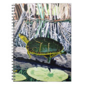 色彩の鮮やかなカメ ノートブック (正面)