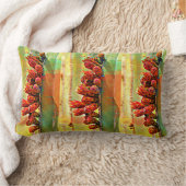 色彩の鮮やかなストーブの管の球根の装飾用クッション ランバークッション (ブランケット)