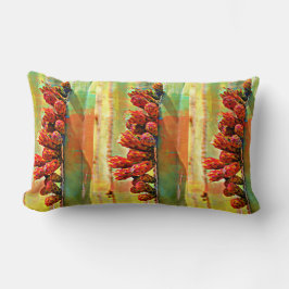 色彩の鮮やかなストーブの管の球根の装飾用クッション ランバークッション