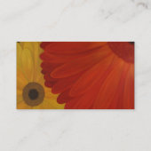 色彩の鮮やかなデイジーの名刺 名刺 (裏面)