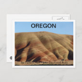 色彩の鮮やかな丘 ポストカード (正面/裏面)