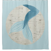 色彩の鮮やかな人魚のコレクション シャワーカーテン (正面)