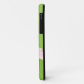 色彩の鮮やかな卵とよくはしゃぐなイースターのウサギ Case-Mate iPhoneケース (裏面/左)