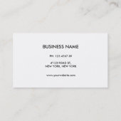 色彩の鮮やかな名刺 名刺 (裏面)