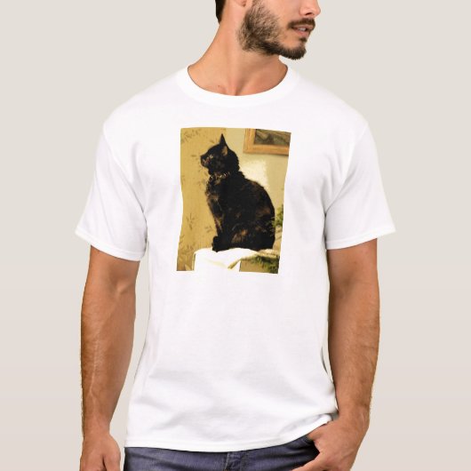 色彩の鮮やかな子猫 Tシャツ (正面)
