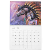 色彩の鮮やかな子馬のカレンダー カレンダー (3月 2026)