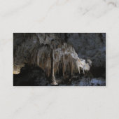 色彩の鮮やかな小洞窟 名刺 (裏面)