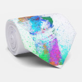 色彩の鮮やかな平和タイ ネクタイ (ロール)