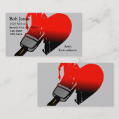 色彩の鮮やかな愛セット 名刺 (正面/裏面)