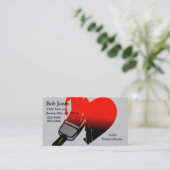 色彩の鮮やかな愛セット 名刺 (スタンド正面)