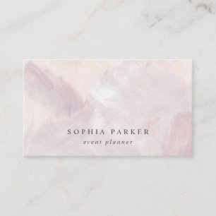 色彩の鮮やかな抽象芸術 のエレガントな最小主義の赤面 名刺