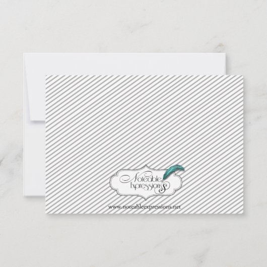 色彩の鮮やかな新郎のシルエットの陽気な結婚式の保存日付 セーブザデート (裏面)