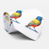 色彩の鮮やかな旗布 ネクタイ (ロール)