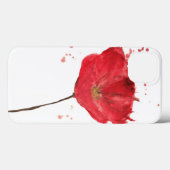 色彩の鮮やかな水彩画のケシの花2 Case-Mate iPhoneケース (裏面 (横))