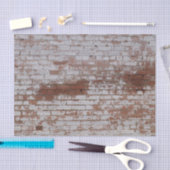 色彩の鮮やかな煉瓦 薄葉紙 (クラフト)