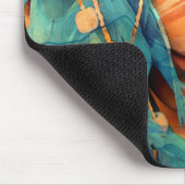 色彩の鮮やかな砂のマウスパッド マウスパッド (コーナー)