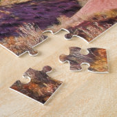 色彩の鮮やかな砂漠の写真のパズル ジグソーパズル (側面)