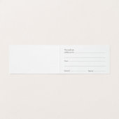 色彩の鮮やかな花の店のギフト券のテンプレート (内部フラット)