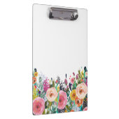 色彩の鮮やかな花の花屋のスタイリストビジネスクリップボード クリップボード (右)