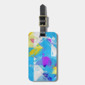 色彩の鮮やかな質 ラゲッジタグ (正面縦)