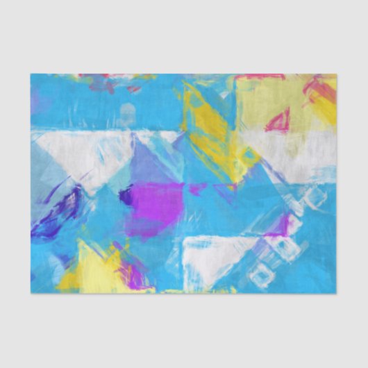 色彩の鮮やかな質 薄葉紙 (正面)